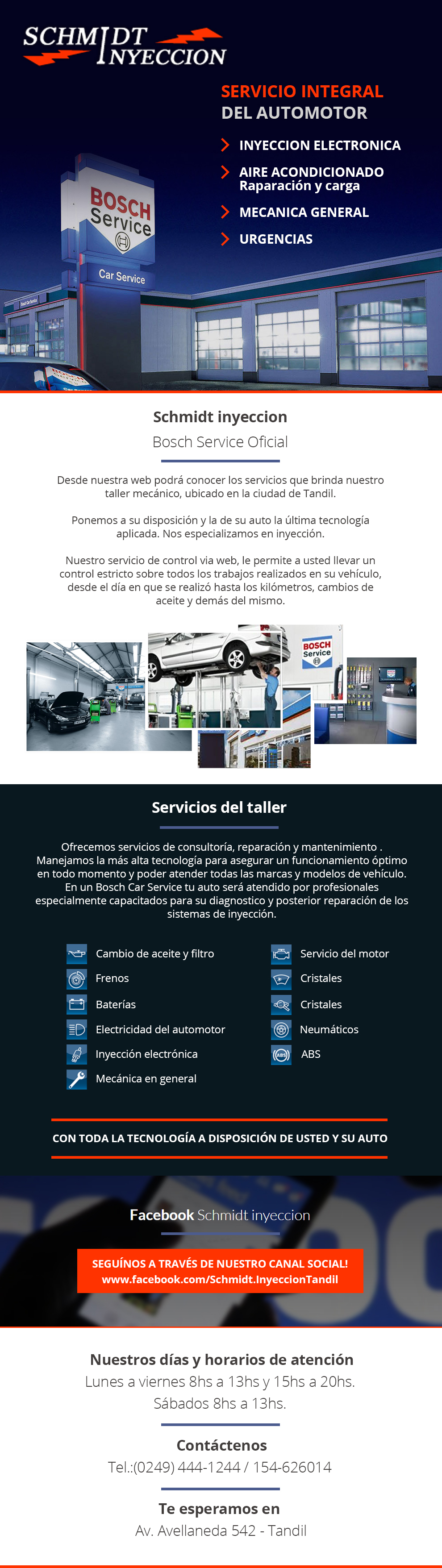 Encontranos en Av. Avellaneda 542 | Contáctenos Telefónicamente a (0249) 444-1244 / 154-626014 - Tandil | Visitá nuestro sitio web: www.schmidtinyeccion.com.ar